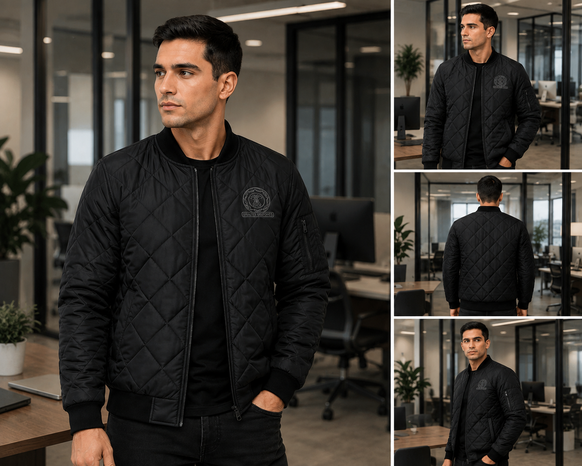 Chaqueta Bomber Acolchada Masculina REF106 | Dotación Empresarial