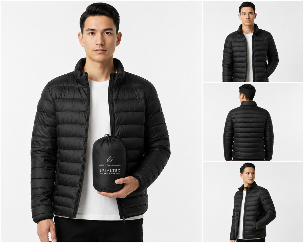 Chaqueta Acolchada Masculina + Tula  REF109 | Dotación Empresarial
